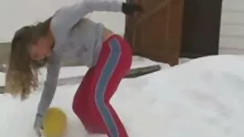 استمناء ورزش بلوند د ...